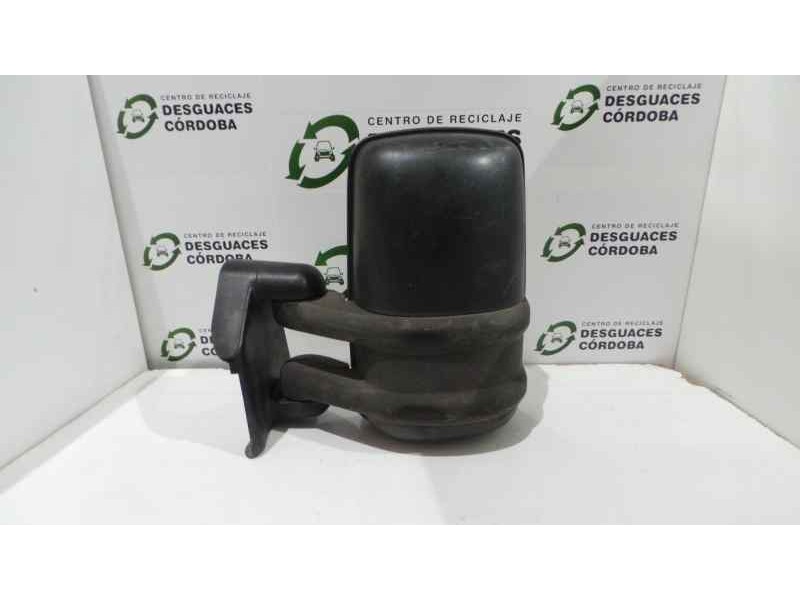 Recambio de retrovisor izquierdo para renault trafic (desde 5.89) referencia OEM IAM  MANUAL NEGRO PLASTICO