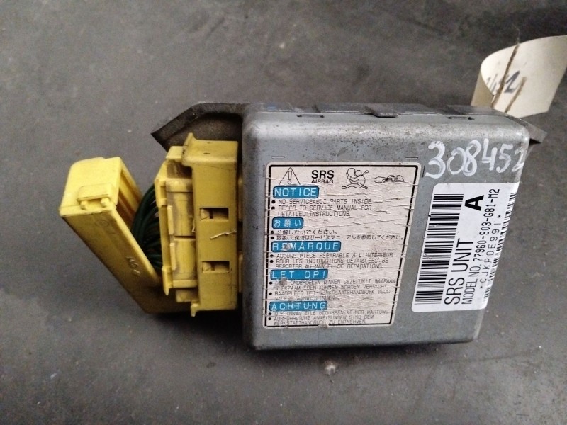 Recambio de centralita airbag para honda civic berlina 3/4 (ej/ek) referencia OEM IAM 59401345770812 - 77960S03G81M2  