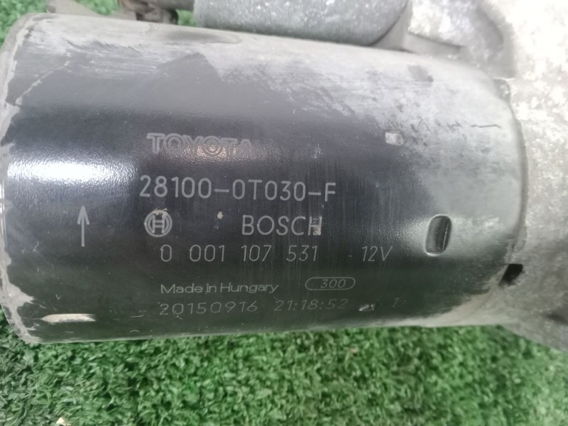 Recambio de motor arranque para toyota avensis sedán (_t27_) 1.8 (zrt271_) referencia OEM IAM 0001107531 9.DIENTES 