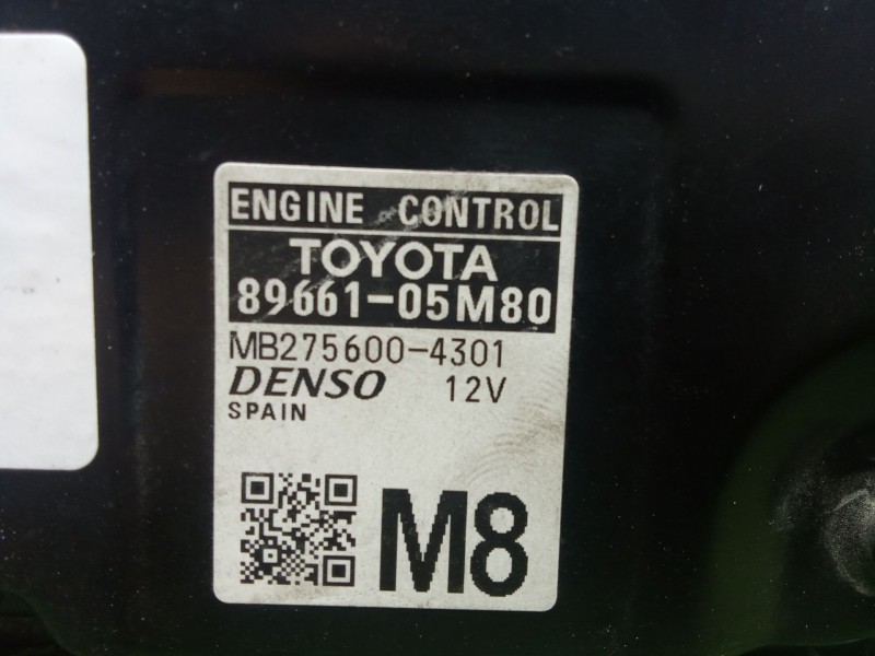 Recambio de modulo electronico para toyota avensis sedán (_t27_) 1.8 (zrt271_) referencia OEM IAM 8966105M80 - MB2756004301  