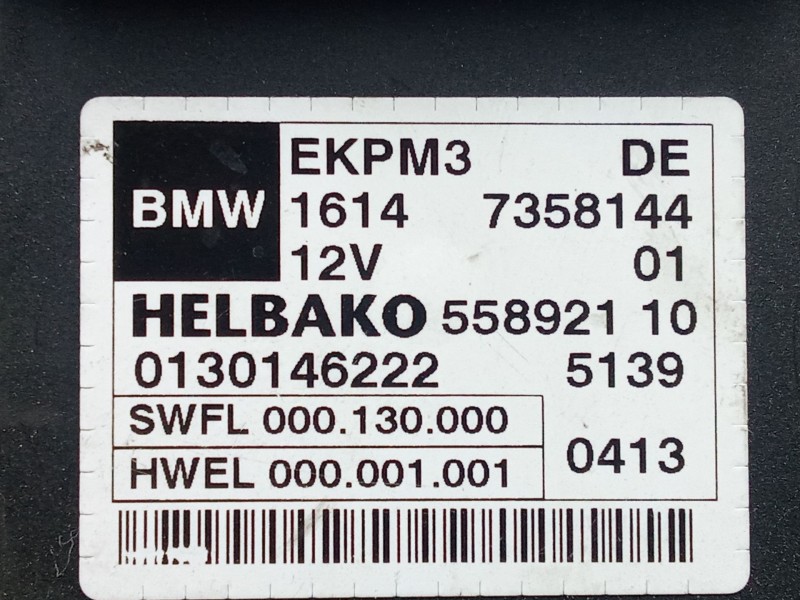 Recambio de modulo electronico para bmw 6 gran coupe (f06) 640 d referencia OEM IAM 0130146222 - 7358144 - 55892110  