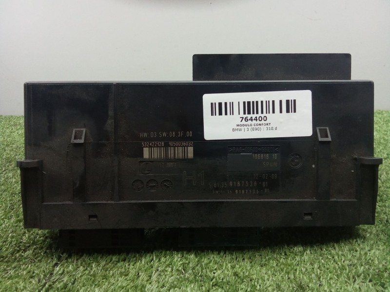 Recambio de modulo confort para bmw 3 (e90) 318 d referencia OEM IAM 918753601 - 532422128 - 1050036032  