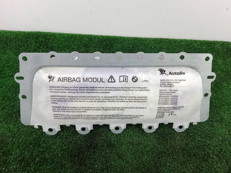 Recambio de airbag delantero derecho para bmw 6 gran coupe (f06) 640 d referencia OEM IAM 39911215207 - 13B0221A0769  