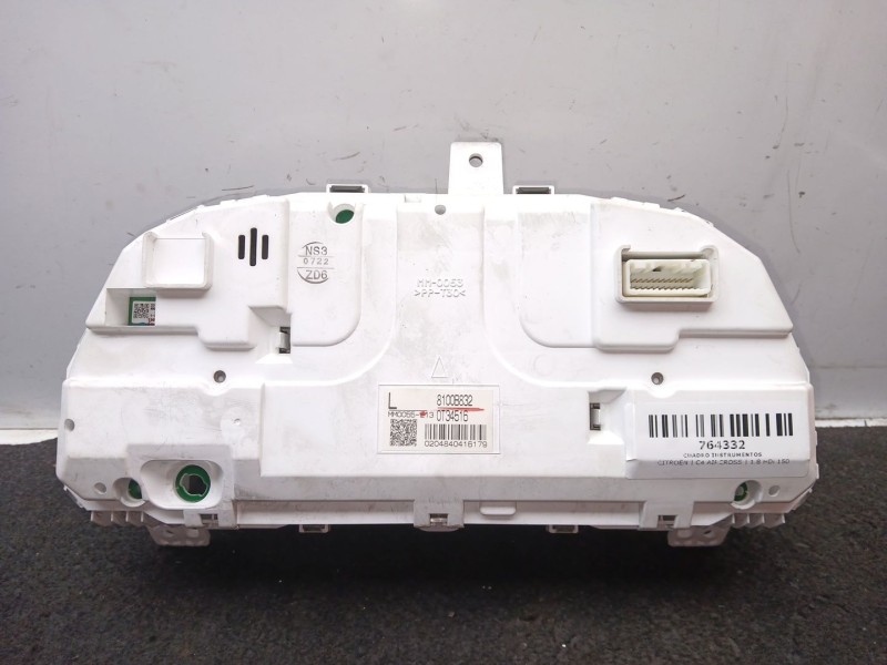 Recambio de cuadro instrumentos para citroën c4 aircross 1.8 hdi 150 referencia OEM IAM 8100B832 - 0T34516  
