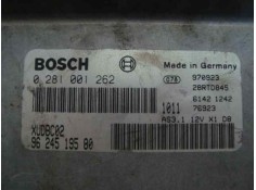 Recambio de centralita motor uce para peugeot 406 berlina (s1/s2) 1.9 turbodiesel cat referencia OEM IAM 0281001262-XUDBC02-9624 2