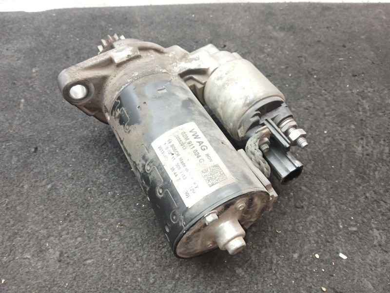 Recambio de motor arranque para volkswagen passat b7 (362) 2.0 tdi referencia OEM IAM 02M911024C - 0001153009 BOSCH 