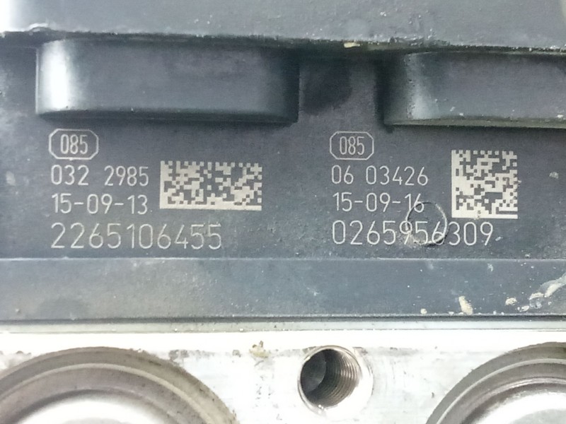 Recambio de abs para toyota avensis sedán (_t27_) 1.8 (zrt271_) referencia OEM IAM 0265956309 - 2265106455  