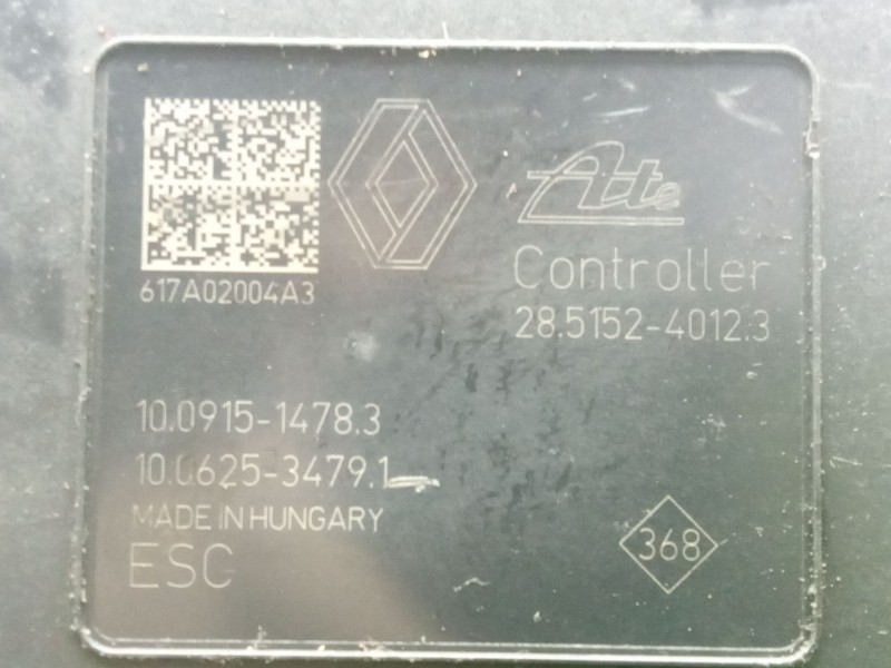Recambio de abs para fiat talento kombi (296) l1h1 1,0t basis (m1) referencia OEM IAM 28515240123 - 476601418R - 93459794  