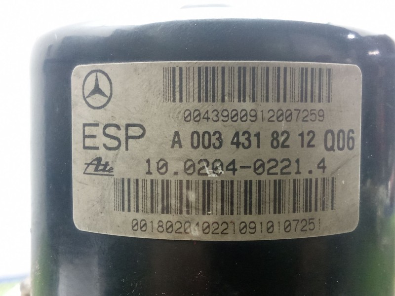 Recambio de abs para mercedes-benz clase c (w202) c 200 cdi (202.134) referencia OEM IAM A003431821 - A2C25454732  