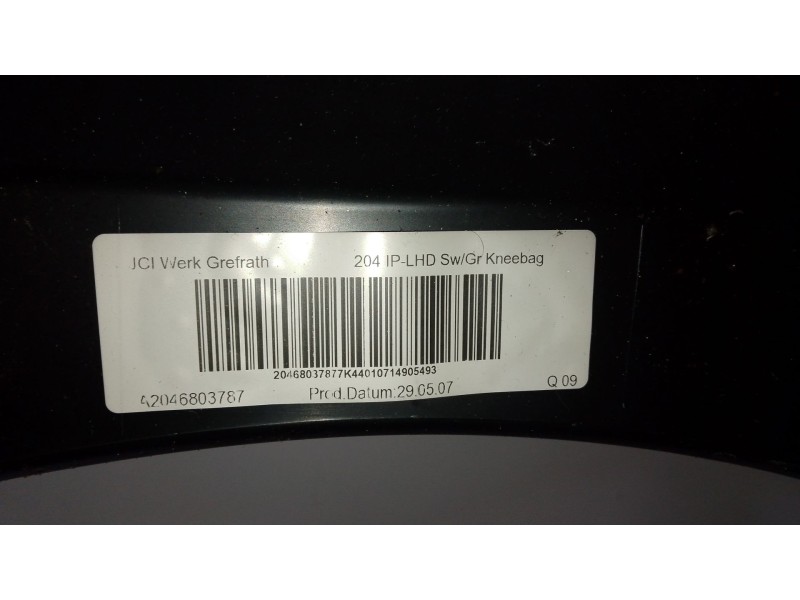 Recambio de salpicadero para mercedes-benz clase c (w204) c 220 cdi (204.008) referencia OEM IAM   