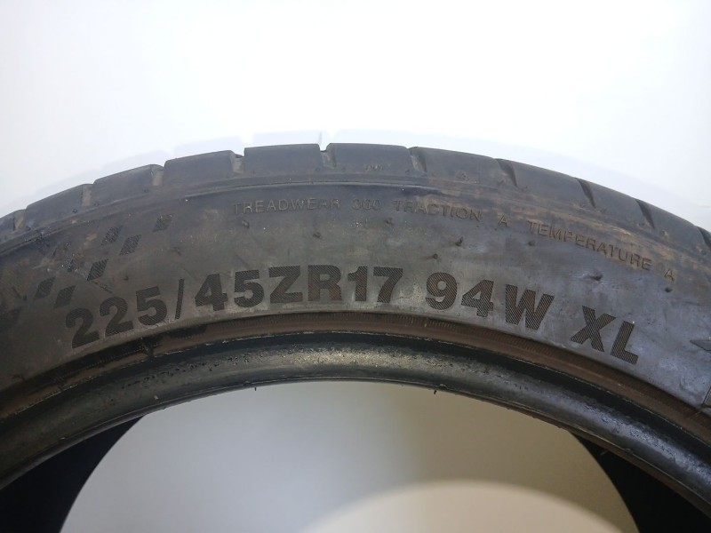 Recambio de pareja neumaticos para mercedes-benz clase c (w204) c 220 cdi (204.008) referencia OEM IAM 225/45R17-94W APTANY SPOR
