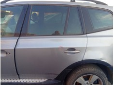 Recambio de puerta trasera izquierda para bmw x3 (e83) 2.5 i referencia OEM IAM  LEVE ABOLLADURA GRIS