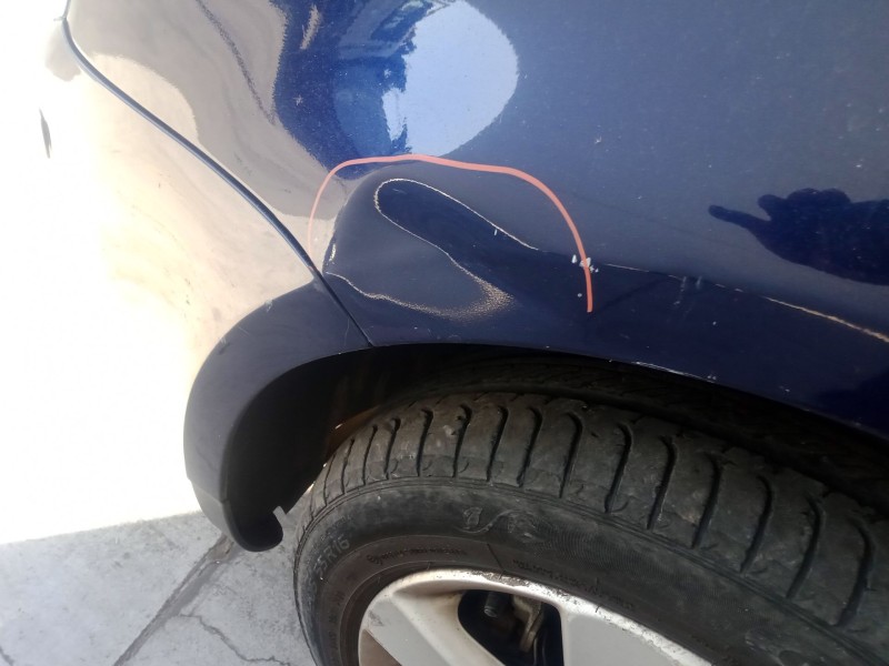 Recambio de aleta delantera izquierda para volkswagen touran (1t1, 1t2) 2.0 tdi 16v referencia OEM IAM   