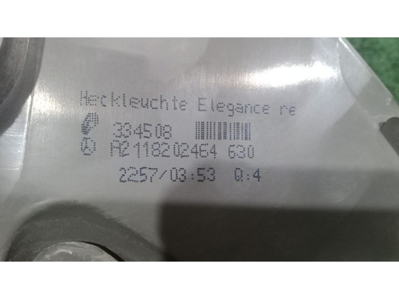 Recambio de piloto trasero derecho para mercedes-benz clase e (w211) e 280 cdi 4-matic (211.084) referencia OEM IAM A21182024646