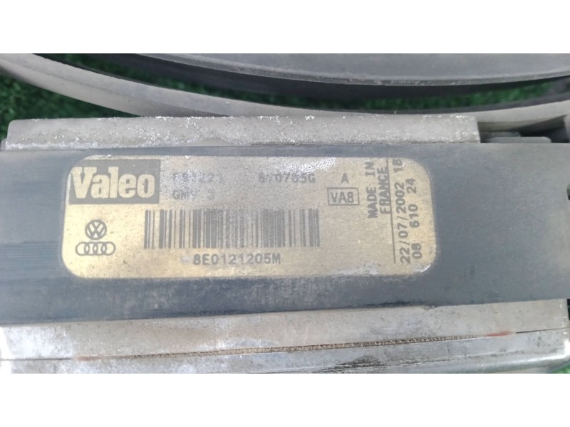 Recambio de electroventilador para audi a4 b6 (8e2) 2.0 referencia OEM IAM 8E0121205M Ø720MM - DOBLE.VENTILADOR VALEO
