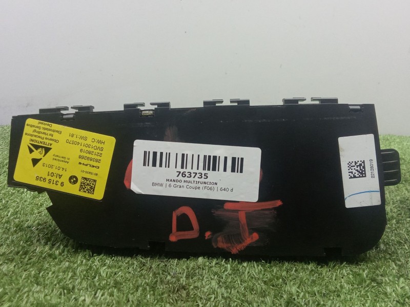 Recambio de mando multifuncion para bmw 6 gran coupe (f06) 640 d referencia OEM IAM 9315935  