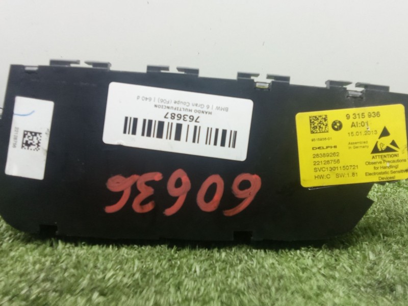Recambio de mando multifuncion para bmw 6 gran coupe (f06) 640 d referencia OEM IAM 9315936 6.PINES 