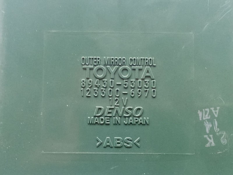 Recambio de modulo electronico para lexus is ii (_e2_) 220d (ale20) referencia OEM IAM 8943053030 - 1233006970  