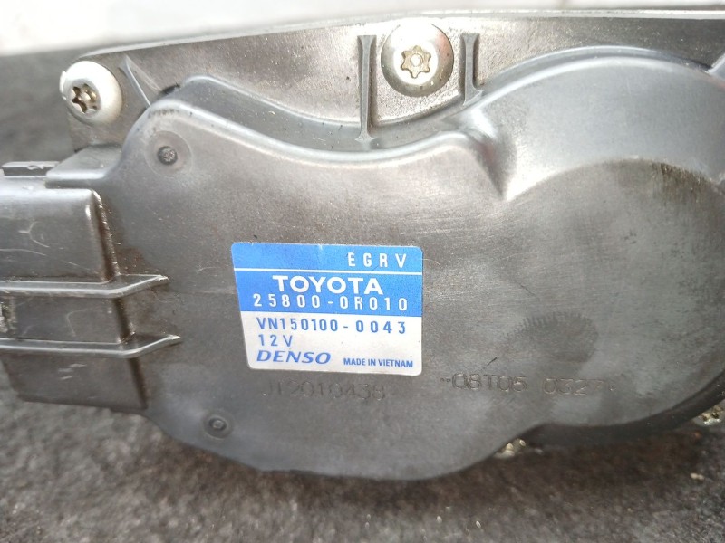 Recambio de valvula egr para toyota avensis sedán (_t27_) 2.0 d-4d (adt270_) referencia OEM IAM 258000R010 - VN1501000043  