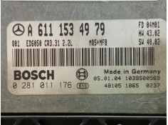 Recambio de centralita motor uce para mercedes-benz vito furgoneta (w638) 108 d 2.3 (638.064, 638.068) referencia OEM IAM 028101 2