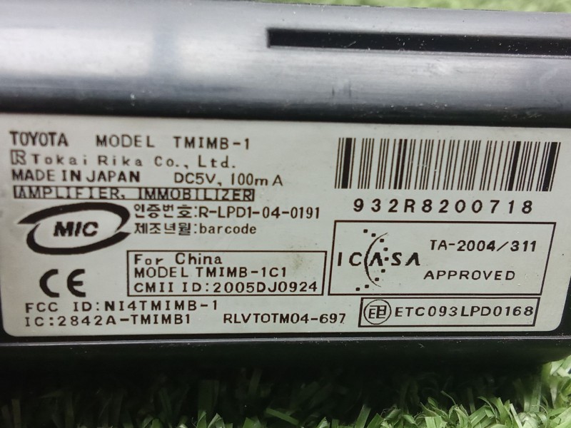 Recambio de boton start/stop para lexus is ii (_e2_) 220d (ale20) referencia OEM IAM 2842ATM1MB1  