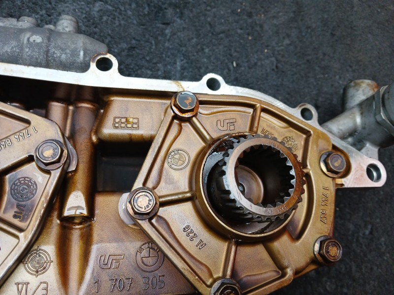 Recambio de tapa distribucion para bmw x3 (e83) 2.5 i referencia OEM IAM 1707305 VANO MOTOR 