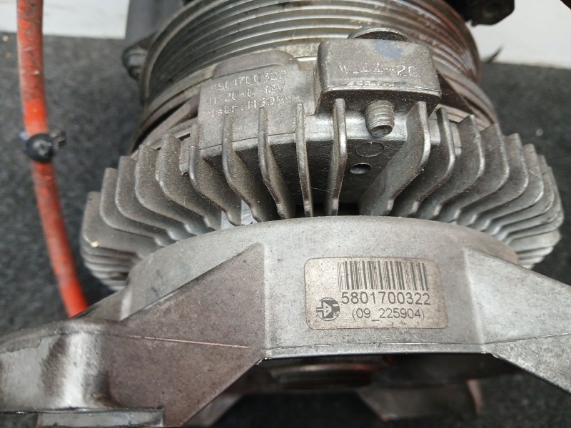 Recambio de ventilador viscoso motor para fuso (mitsubishi) canter 7c18 referencia OEM IAM 5801700322  
