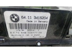 Recambio de mando climatizador para bmw x3 (e83) 2.5 i referencia OEM IAM 64113415204   2
