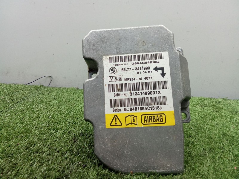 Recambio de centralita airbag para bmw x3 (e83) 2.5 i referencia OEM IAM 65773414990 - GV4G04B95J - 31341499001X - 04B186AC1318J