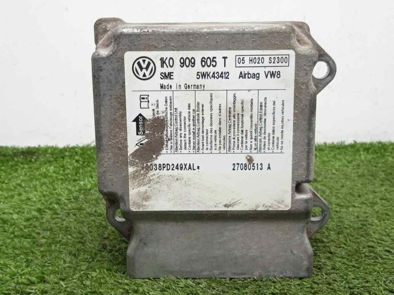 Recambio de centralita airbag para skoda octavia berlina (1z3) 1.6 referencia OEM IAM 1K0909605T-5WK43412 5WK43412 SIEMENS