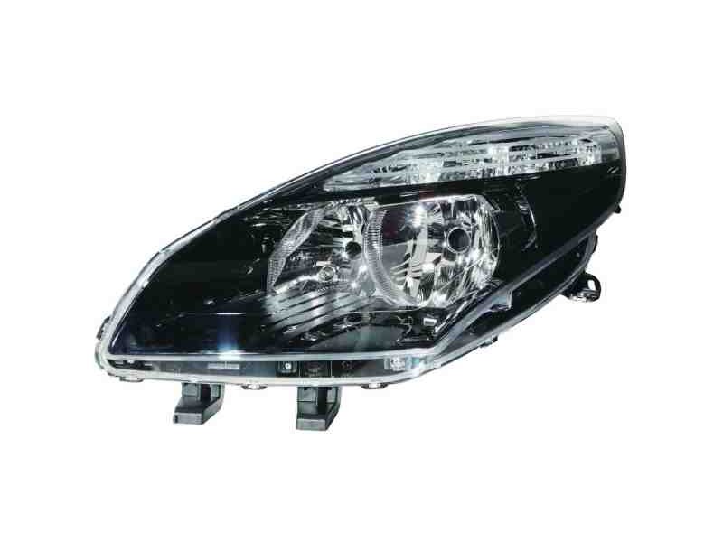 Recambio de faro derecho para renault scenic iii referencia OEM IAM 11808206  