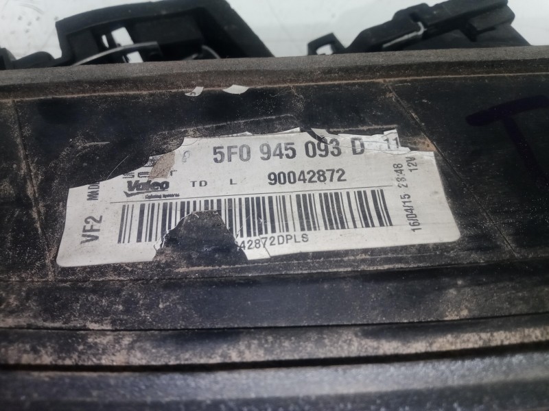 Recambio de piloto trasero izquierdo interior para seat leon (5f1) 1.6 tdi referencia OEM IAM 5F0945093D  