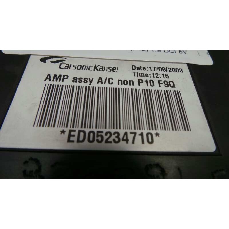 Recambio de centralita check control para nissan primera berlina (p12) 1.9 dci 8v referencia OEM IAM ED05234710  