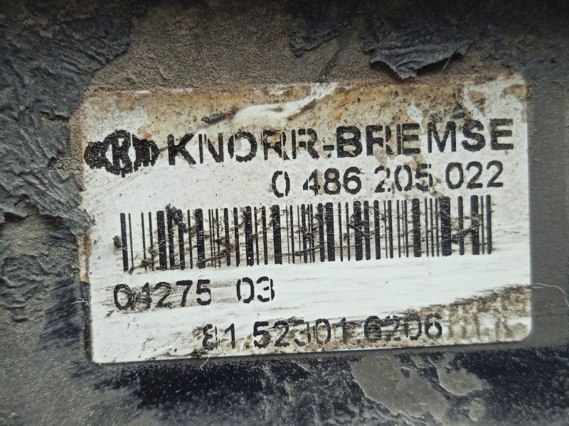 Recambio de valvula aire adicional para man tg - l 12.xxx 7.0 referencia OEM IAM 81523016206 - 0486205022  