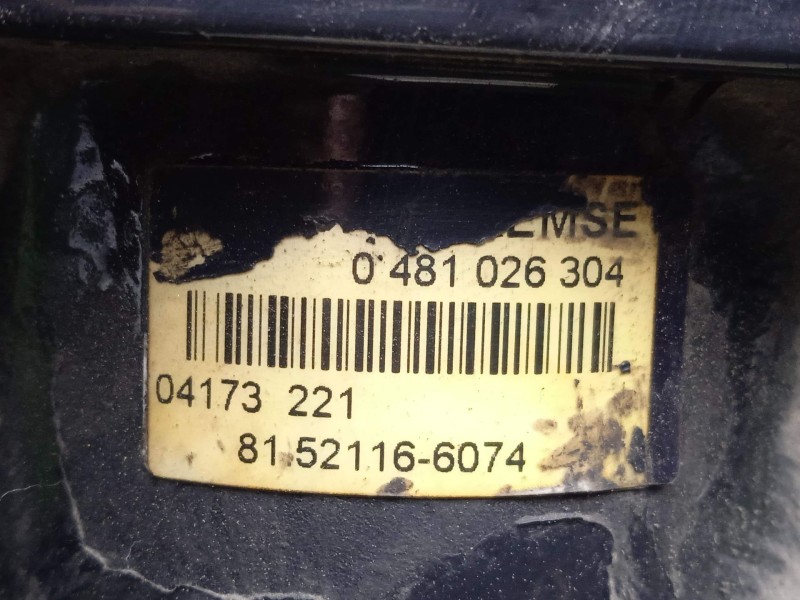Recambio de valvula aire adicional para man tg - l 12.xxx 7.0 referencia OEM IAM 0481026304 - 81521166074  