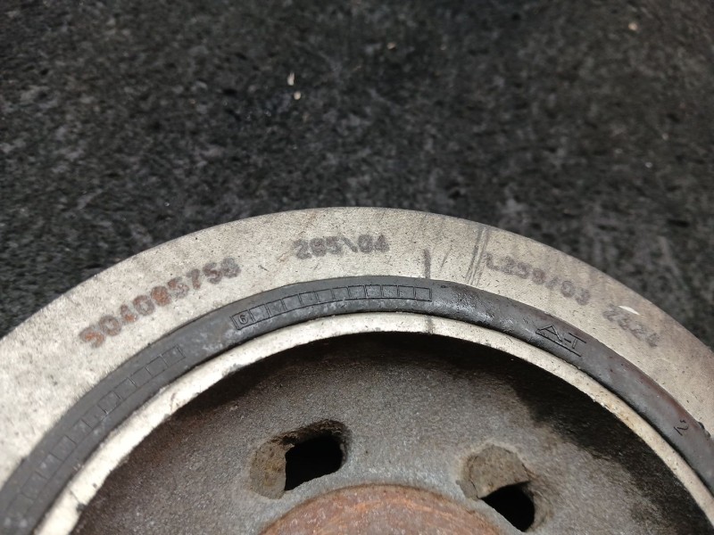 Recambio de polea cigueñal para iveco daily iii caja/chasis 35 c 17, 35 s 17 referencia OEM IAM   