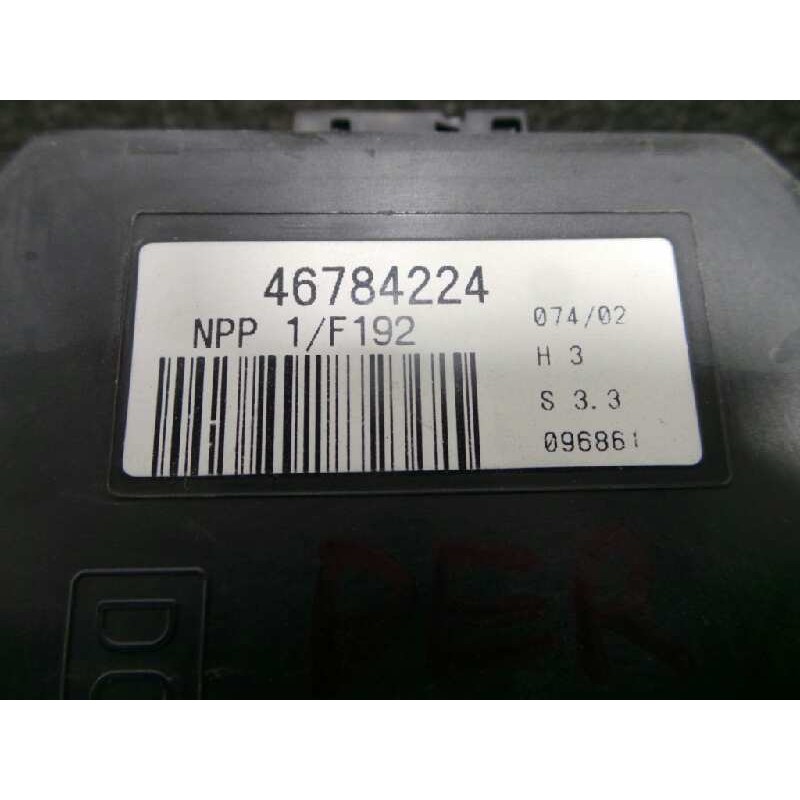 Recambio de centralita check control para fiat stilo (192) 1.9 jtd cat referencia OEM IAM 46784224-F192  