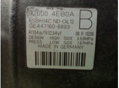 Recambio de compresor aire acondicionado para nissan qashqai ii (j11, j11_) 1.6 dci all mode 4x4-i referencia OEM IAM 926004EB0A 2