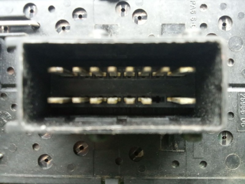 Recambio de mando elevalunas delantero izquierdo para peugeot 406 (8b) 2.0 hdi 90 referencia OEM IAM  4.BOTONES 