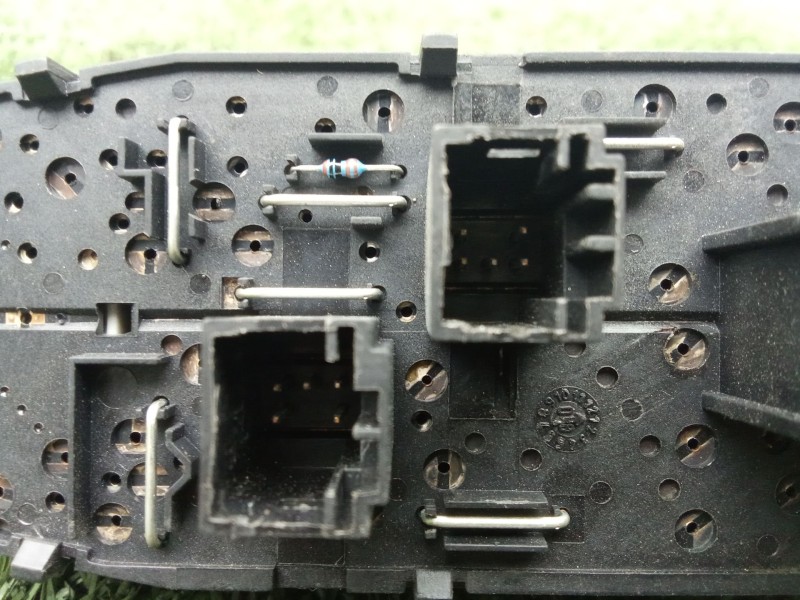Recambio de mando elevalunas delantero izquierdo para peugeot 406 (8b) 2.0 hdi 90 referencia OEM IAM  4.BOTONES 