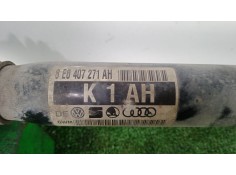 Recambio de transmision delantera izquierda para audi a4 b6 (8e2) 2.0 referencia OEM IAM 8E0407271AH LONGITUD 620MM 