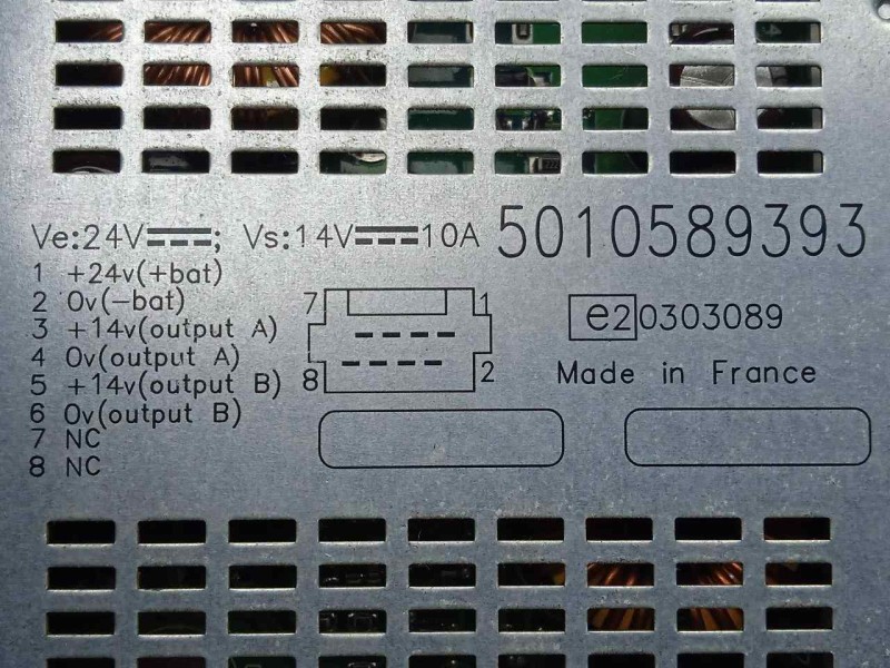 Recambio de modulo electronico para volvo fl xxx 7.2 diesel referencia OEM IAM 5010589393  