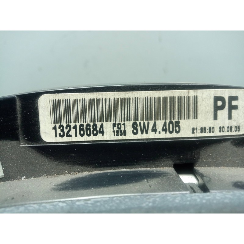Recambio de cuadro instrumentos para opel zafira b 1.9 cdti cat (z 19 dtl) referencia OEM IAM 13216684  