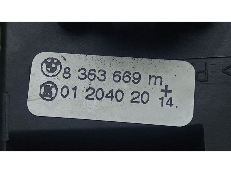 Recambio de mando limpia para bmw x3 (e83) 2.5 i referencia OEM IAM 8363669 - 01204020 9.PINES 