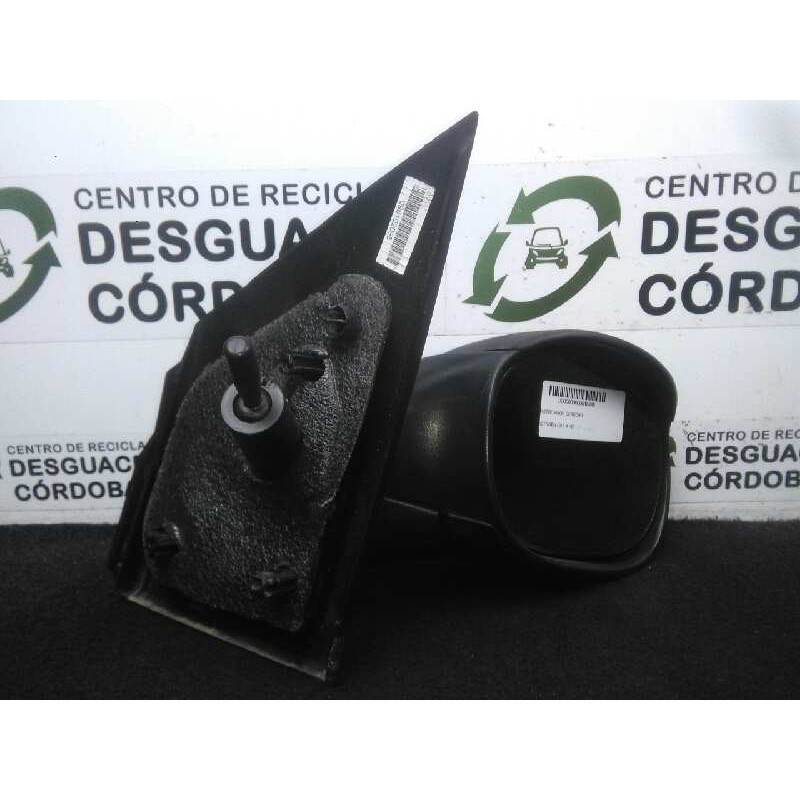 Recambio de retrovisor derecho para citroën c2 1.4 hdi referencia OEM IAM  MANUAL NEGRO.PLASTICO