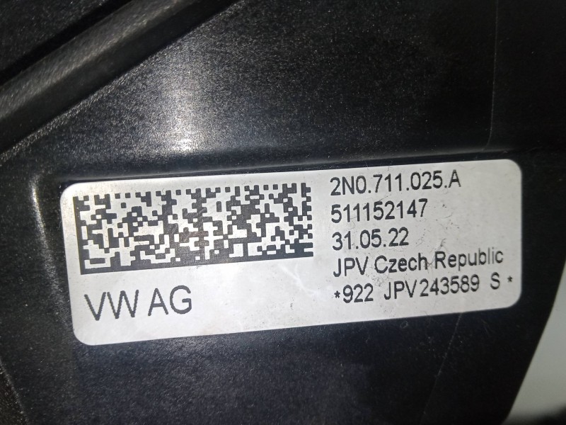 Recambio de palanca cambio para volkswagen crafter furgoneta (sy_, sx_) 2.0 tdi referencia OEM IAM 2N0711025A - 511152147  