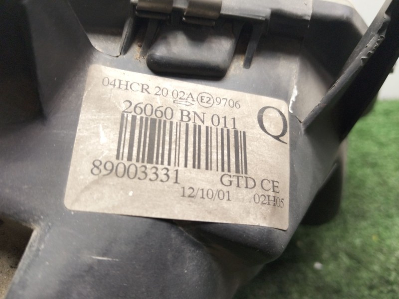 Recambio de faro izquierdo para nissan almera ii (n16) 2.2 di referencia OEM IAM 89003331 00-02 