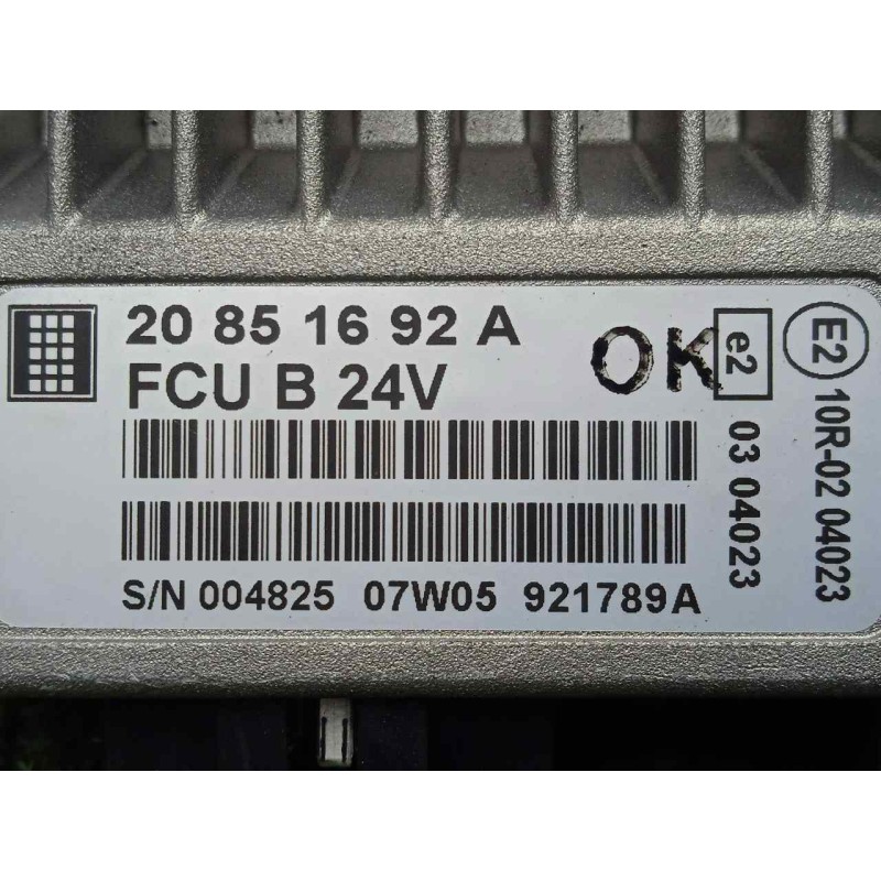 Recambio de modulo electronico para volvo fl xxx 7.2 diesel referencia OEM IAM 20851692A-10R0204023-921789A  