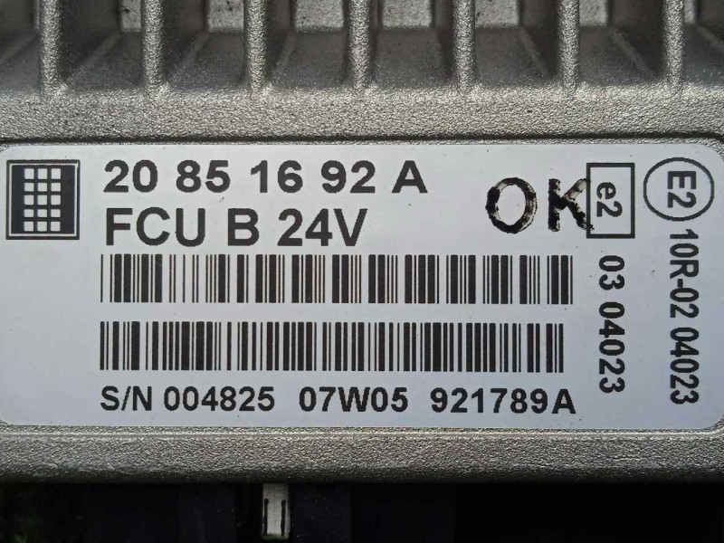 Recambio de modulo electronico para volvo fl xxx 7.2 diesel referencia OEM IAM 20851692A-10R0204023-921789A  