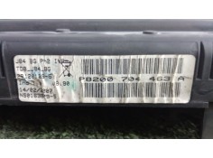 Recambio de cuadro instrumentos para renault grand scénic ii (jm0/1_) 1.5 dci (jm1e) referencia OEM IAM 8200704463A 2.CONECTORES 2